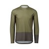 Cyklo dres POC MTB Pure LS Jersey Epidote Green / Sylvanite Grey