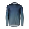 Dámský cyklo dres POC W's Essential MTB Lite LS Jersey Gradient Turmaline Navy