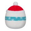 Plyšák SQUISHMALLOWS Sněhulák se šálou