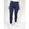 Dámské kalhoty Kjus Ice Light 7/8 Treg Print Atlanta Blue