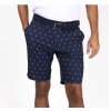 Pánské šortky Kjus Iver Printed Shorts (10'') Atlanta Blue-White