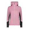 Dámská mikina CMP WOMAN JACKET FIX HOOD fialová