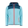 Dětská mikina CMP KID G JACKET FIX HOOD modrá