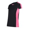 Dámské triko CMP WOMAN T-SHIRT TRAIL černo růžové