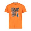 Dětské triko CMP KID T-SHIRT oranžové