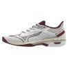 Boty Mizuno WAVE EXCEED TOUR 5CC White Cabernet Papyrus