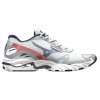 Boty Mizuno Wave Rider 10 Wht insignblue hriskRed