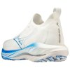 Boty Mizuno WAVE NEO WIND White Silver Peace Blue