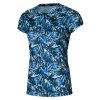 Dámské Triko Mizuno Two Loop Tee Print Navy