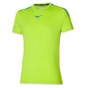 Pánské Triko Mizuno Shadow Tee Acide Lime