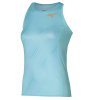 Dámské Tílko Mizuno Printed Tank Tanager Turquoise