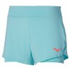 Dámské Šortky Mizuno Flex Short Tanager Turquoise