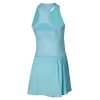 Tenisové šaty Mizuno Printed Dress Tanager Turquoise