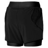 Šortky Mizuno ER 4.5 2in1 Short Black