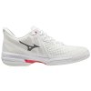 Boty Mizuno WAVE EXCEED TOUR 5 AC Undyed White Quiet Shade Opera Red