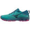 Boty Mizuno WAVE RIDER TT Lagoon Moroccan Blue Pink Peacock