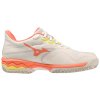 Boty Mizuno WAVE EXCEED LIGHT 2 CC Snow White Fusion Coral Sulphur Spring