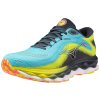 Boty Mizuno WAVE SKY 7 Jet Blue White Bolt 2 (Neon)