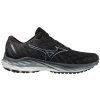 Boty Mizuno WAVE INSPIRE 19 2E Black Glacial Ridge Illusion Blue