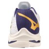 Boty Mizuno WAVE LIGHTNING Z7 White Blue Ribbon MP Gold