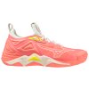 Boty Mizuno WAVE MOMENTUM 3 MID Wht GlacialR PatinaGreen