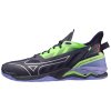 Boty Mizuno WAVE MIRAGE 5 Evening Blue Techno Green Iolite
