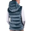 Dámská vesta Kjus Women Alina Velvet Vest Petrol Blue
