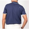 Pánské polo triko Kjus Men Stan Polo S/S (front logo), atlanta blue,
