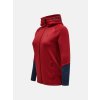 Mikina Peak Performance W RIDER ZIP HOOD SUNDRIED TOMATO/GOLD FLAME