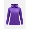 Mikina Peak Performance W RIDER ZIP HOOD ROYAL PURPLE/ROYAL PURPLE