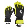 Lyžařské rukavice Ziener LARINO GTX glove junior - černo žluté