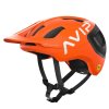 Cyklistická helma POC Axion Race MIPS Fluorescent Orange AVIP/Uranium Black Matt