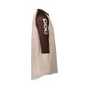 Pánský cyklo dres POC MTB Pure 3/4 Jersey Light Sandstone Beige/Axinite Brown