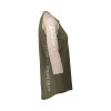 Dámský cyklo dres POC W's MTB Pure 3/4 Jersey Epidote Green/Light Sandstone Beige