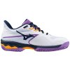 Boty Mizuno WAVE EXCEED LIGHT 2 PADEL White / Dress Blues / Hyacinth