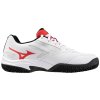 Boty Mizuno EXCEED STAR Jr. CC White / Radiant Red / Black