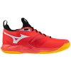Boty Mizuno WAVE DIMENSION Radiant Red / White / Carrot Curl