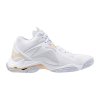Boty Mizuno WAVE LIGHTNING Z8 MID White / Navy Peony / Peach Parfait