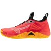 Boty Mizuno WAVE MOMENTUM 3 Radiant Red / White / Carrot Curl