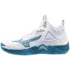 Boty Mizuno WAVE MOMENTUM 3 MID White / Sailor Blue / Silver