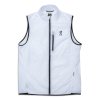 Pánská vesta On Running Weather Vest - White/Black