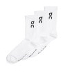 Ponožky ON Running Logo Sock 3-Pack White