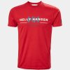 Pánské triko Helly Hansen RWB Graphic T-shirt 53763-162 červená