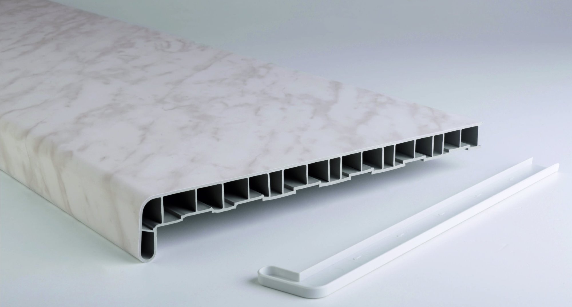 What to cut plastic window sills with and how to install them?