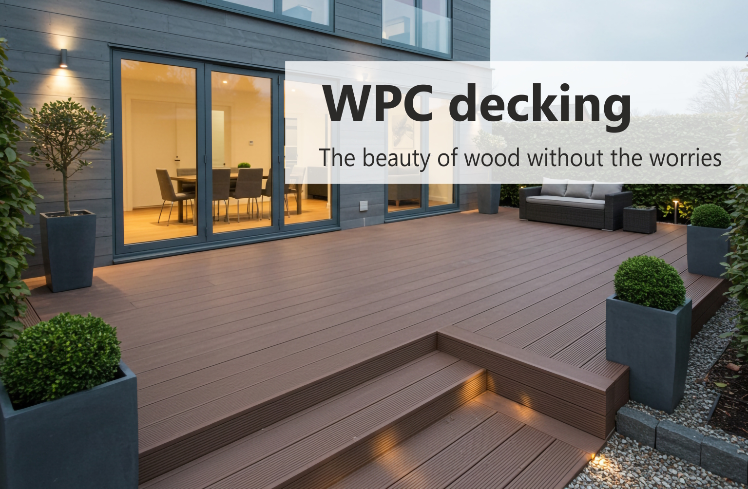 WPC decking