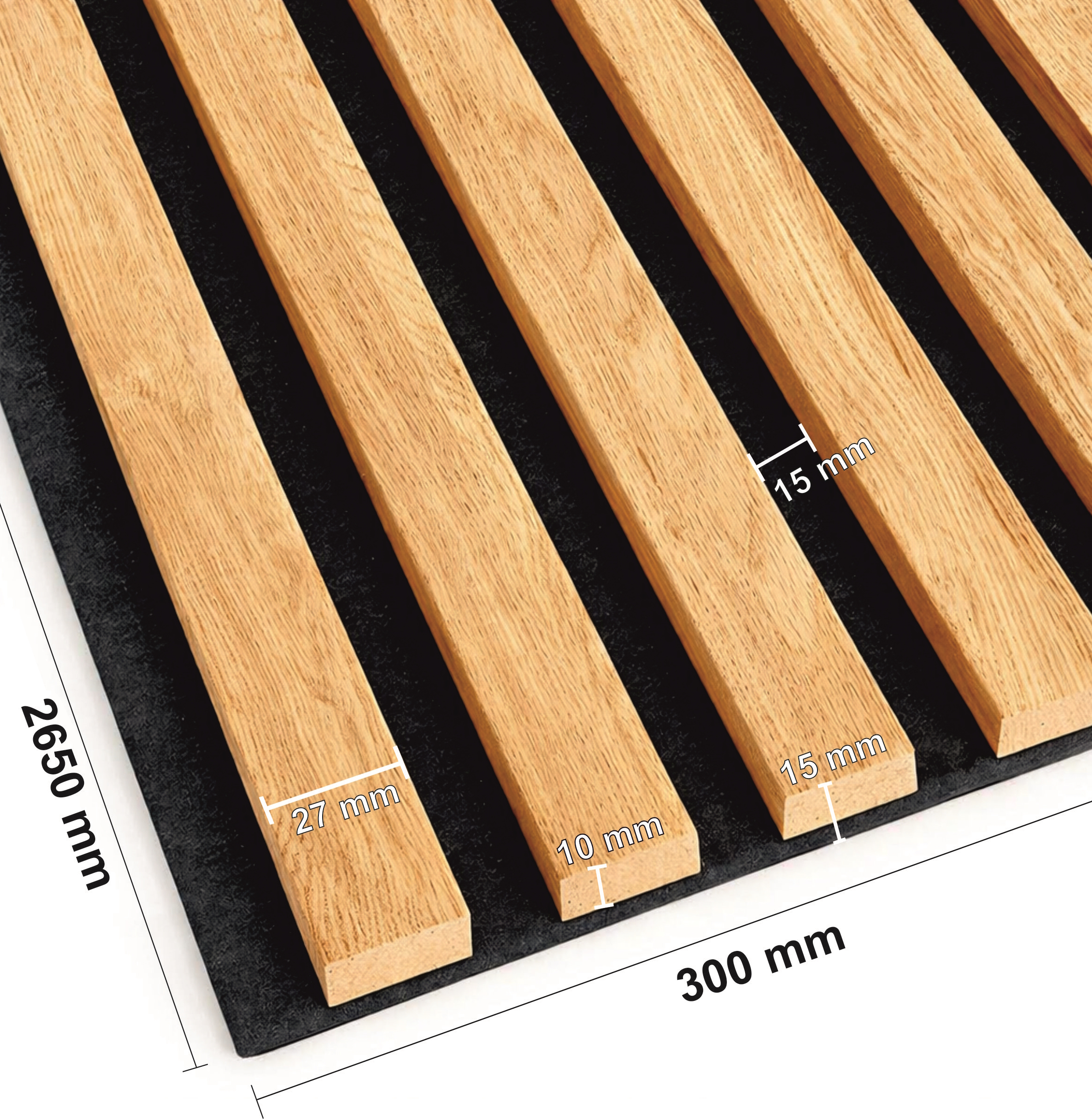 rozměry aku panelu 300 mm