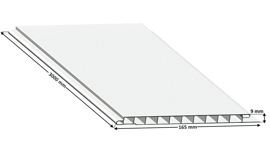 panel - 16cm nacrt - rozmery