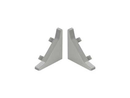 Left and right end cap for the transparent LB34 strip