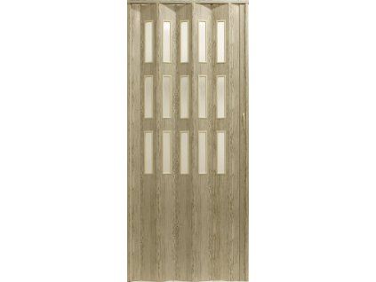 Kit DORA 87x200 cm - 43 Rustic pine, 3 rows of glass