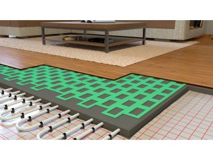 ThermoBase Underlay 2.5x500x1000 mm, 6 m2 pack, green